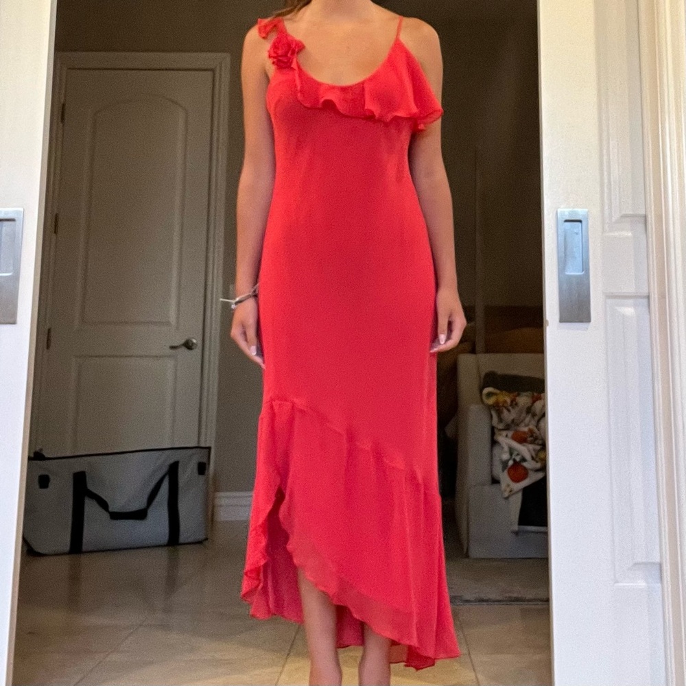 Artizia Wilfred Red Women's Engage Slip Dress